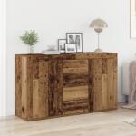 vidaXL Bufet cu sertar Lemn vechi 120 x 36 x 69 cm Lemn compozit GartenMobel Dekor (3333863) Comoda