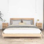 vidaXL Dulapuri noptiera, 2 buc. , 40x30x55, 5 cm, lemn prelucrat & fier GartenMobel Dekor (352096)