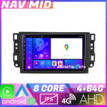 Edotec Navigatie Chevrolet Captiva Android 12, 4GB RAM, 64GB, CarPlay, ecran 720P (NAV2-9-4+64|K-020)