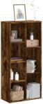 vidaXL Biblioteca, stejar fumuriu, 50x25x105 cm, lemn prelucrat GartenMobel Dekor (852793) Biblioteca