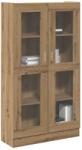 vidaXL Bufet înalt, stejar artizanal, 82, 5x30, 5x150 cm, lemn stratificat GartenMobel Dekor (3318719) Biblioteca