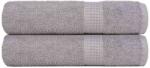 vidaXL Prosoape de mana 2 buc Gri 50x100 cm 360 g/m2 100% bumbac GartenMobel Dekor (136830) Prosop