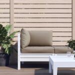 vidaXL Perne pentru canapea din paleti, 3 buc. , gri taupe, tesatura GartenMobel Dekor (361781)