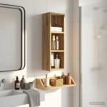 vidaXL Dulap de perete pentru baie Stejar artizanal 20 x 16 x 62, 5 cm GartenMobel Dekor (889310)