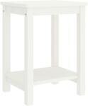 vidaXL Noptiera, alb, 35 x 30 x 47 cm, lemn masiv de pin GartenMobel Dekor (322210)