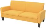 vidaXL Canapea cu 3 locuri, 180 x 65 x 76 cm, galben GartenMobel Dekor (244713) Canapea