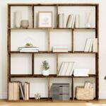 vidaXL Biblioteca, lemn vechi, 132x29x141, 5 cm, lemn prelucrat GartenMobel Dekor (3310314) Biblioteca