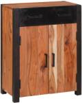 vidaXL Bufet cu sertar Maro 55 x 30 x 75 cm Lemn Solid de Acacia GartenMobel Dekor (4104007) Comoda
