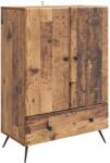 vidaXL Bufet cu sertar Lemn vechi 66 x 34, 5 x 95 cm Lemn prelucrat GartenMobel Dekor (895593) Comoda