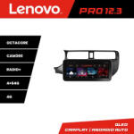 Lenovo Navigatie Kia Rio 2011-2014 Lenovo PRO 12.3 inch QLED 4G GPS 4+64GB (kit-rio-11+PRO-12.3-4+64)