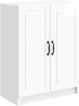 vidaXL Bufet Alb foarte lucios 66 x 34, 5 x 87 cm Lemn prelucrat GartenMobel Dekor (895739) Comoda