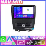 Edotec Navigatie Ford Mustang 2009-2014 Android 12, 4GB RAM, 64GB, CarPlay (NAV2-10-4+64|K-mustang-old)