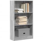 vidaXL Biblioteca, gri sonoma, 60x24x109 cm, lemn prelucrat GartenMobel Dekor (857808) Biblioteca