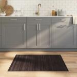 vidaXL Covor dreptunghiular, maro închis, 80x100 cm, bambus GartenMobel Dekor (376905) Covor