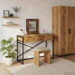 vidaXL Masa de Machiaj Maro 100 x 40 x 120 cm Lemn masiv de acacia GartenMobel Dekor (374115)