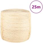 vidaXL Franghie, 25 m, sisal 100%, 8 mm GartenMobel Dekor (155017)