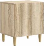 vidaXL Noptiera dormitor stejar sonoma 43x34, 5x50 cm din lemn prelucrat (894569)