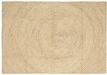 vidaXL Covor Natural si Alb 140 x 200 cm Iuta GartenMobel Dekor (42010722) Covor