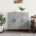 vidaXL Servanta, gri beton, 90x34x80 cm, lemn compozit GartenMobel Dekor (828112) Comoda