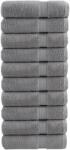 vidaXL Prosoape de baie premium SOLUND 10 buc gri 100x150cm 600gsm GartenMobel Dekor (137313) Prosop