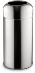 Dayco Metal Fedél nélküli, rozsdamentes acél szemetes kuka, 40 L, 28X67CM, fényes 430SS - diamanteclean