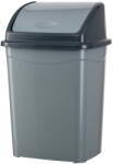 PLANET Billenőfedeles szemetes kuka, műanyag, szürke/antracit 4 L - diamanteclean