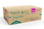 Tubeless Z Hajtogatott kéztörlő 2 rétegű, 100% cellulóz, 20, 3x24cm, 25x170 lap 4250 lap/karton - diamanteclean