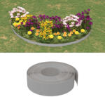 vidaXL Bordura de gradina, gri, 10 m 15 cm, polietilena GartenMobel Dekor (154396)