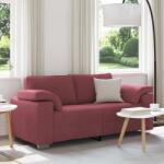 vidaXL Canapea pentru doua persoane Rosu Vin 180 cm tesatura GartenMobel Dekor (4105230) Canapea