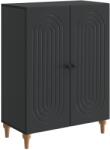 vidaXL Bufet Negru 66 x 34, 5 x 90 cm Lemn prelucrat GartenMobel Dekor (894126) Comoda