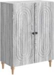 vidaXL Bufet Sonoma gri 66 x 34, 5 x 90 cm Lemn prelucrat GartenMobel Dekor (894131) Comoda