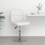 vidaXL Scaun de bar, alb, piele ecologica GartenMobel Dekor (334169)
