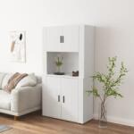 vidaXL Dulap înalt, alb, lemn compozit GartenMobel Dekor (3185351) Comoda