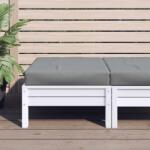 vidaXL Perna pentru paleti, gri, 60x60x9, 5 cm, tesatura Oxford GartenMobel Dekor (361793)