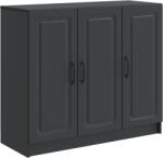 vidaXL Bufet Negru 89 x 34, 5 x 77 cm Lemn prelucrat GartenMobel Dekor (895796) Comoda