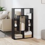 vidaXL Dulap pentru carti Stejar Negru 63 x 20 x 90 cm Lemn compozit GartenMobel Dekor (879673) Biblioteca