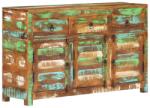 vidaXL Servanta, 110x30x65 cm, lemn masiv reciclat GartenMobel Dekor (338426) Comoda