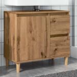 vidaXL Dulap de chiuveta, stejar artizanal, 65x33x60 cm lemn prelucrat GartenMobel Dekor (857121)