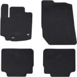 vidaXL Covor pentru masina 4 pcs Negru Cauciuc GartenMobel Dekor (42029109)