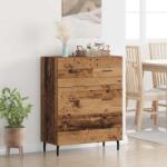 vidaXL Bufet Lemn Vechi 69, 5 x 34 x 90 cm Lemn Ingineresc si Fier GartenMobel Dekor (881513) Comoda