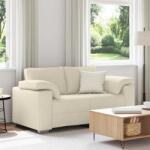 vidaXL Canapea cu 2 locuri Bej 160 cm Material textil din in GartenMobel Dekor (4105226) Canapea