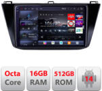 Edotec Navigatie Android VW Tiguan 2016+ Edotec QLED 2K 16GB RAM 512GB (KIT-5883+EDT-E810-2K)