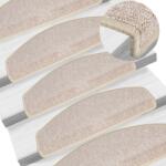 vidaXL Covorase pentru scari, 10 buc. , 65x24x4 cm, semirotunde, maro taupe, mari GartenMobel Dekor (149763) Covor