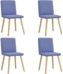 vidaXL Scaune de sufragerie 4 buc tesatura Jeans Blue GartenMobel Dekor (3315231)