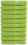 vidaXL Prosoape de sauna premium SOLUND 10 buc. verde 80x200 cm 600gsm GartenMobel Dekor (137508) Prosop