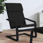 vidaXL Scaun de relaxare, negru, material textil GartenMobel Dekor (351058)