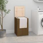 vidaXL Cutie de rufe, maro miere, 44x44x66 cm, lemn masiv de pin GartenMobel Dekor (823567)