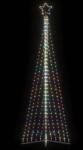 vidaXL Pom de Craciun LED 495 LED-uri colorate 300, 5 cm GartenMobel Dekor (4016439)