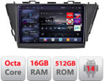 Edotec Navigatie Android Toyota Prius 5 Plus 2012-2020 QLED 2K 16+512GB (kit-prius5-plus+EDT-E809-2K)