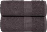 vidaXL Prosoape de oaspeti, FROGN, 2 buc, antracit, 30x50 cm, 360 g/m2 GartenMobel Dekor (136677) Prosop